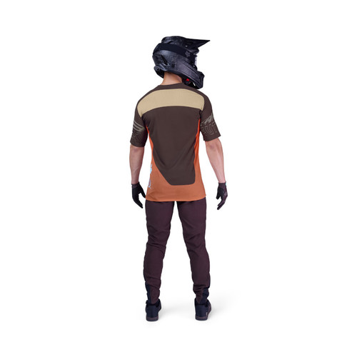 חולצת לאופניים פלקסאייר חום - FLEXAIR SS JERSEY ELEVATED V26