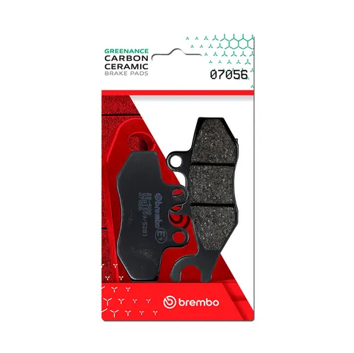 רפידות בלם אופנוע פיאג'ו XEVO250 קדמיות - BREMBO 07056CC סינטר
