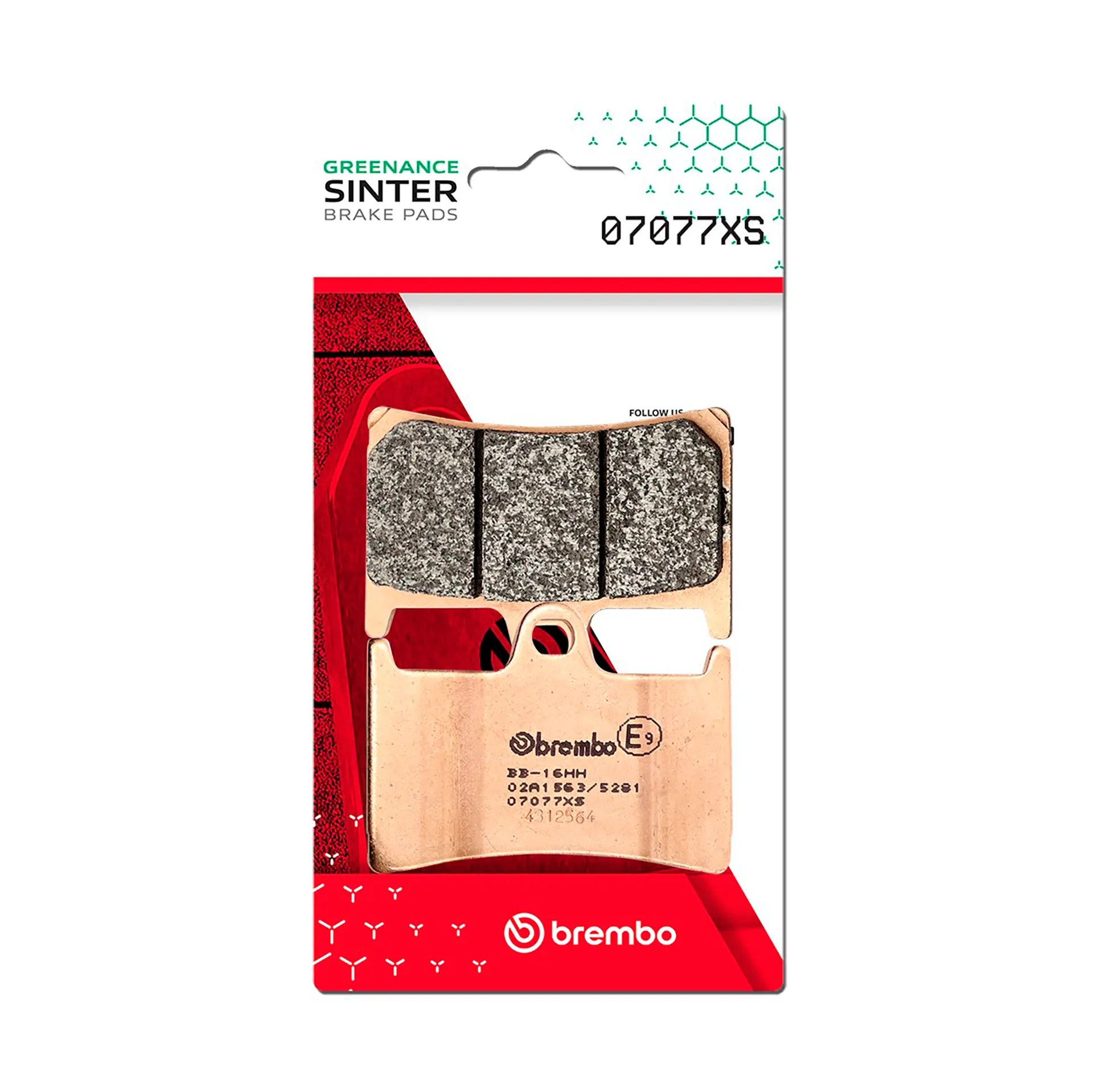 רפידות בלם קדמיות ימאהה TMAX 500/530/560 - ברמבו 07077XS XS