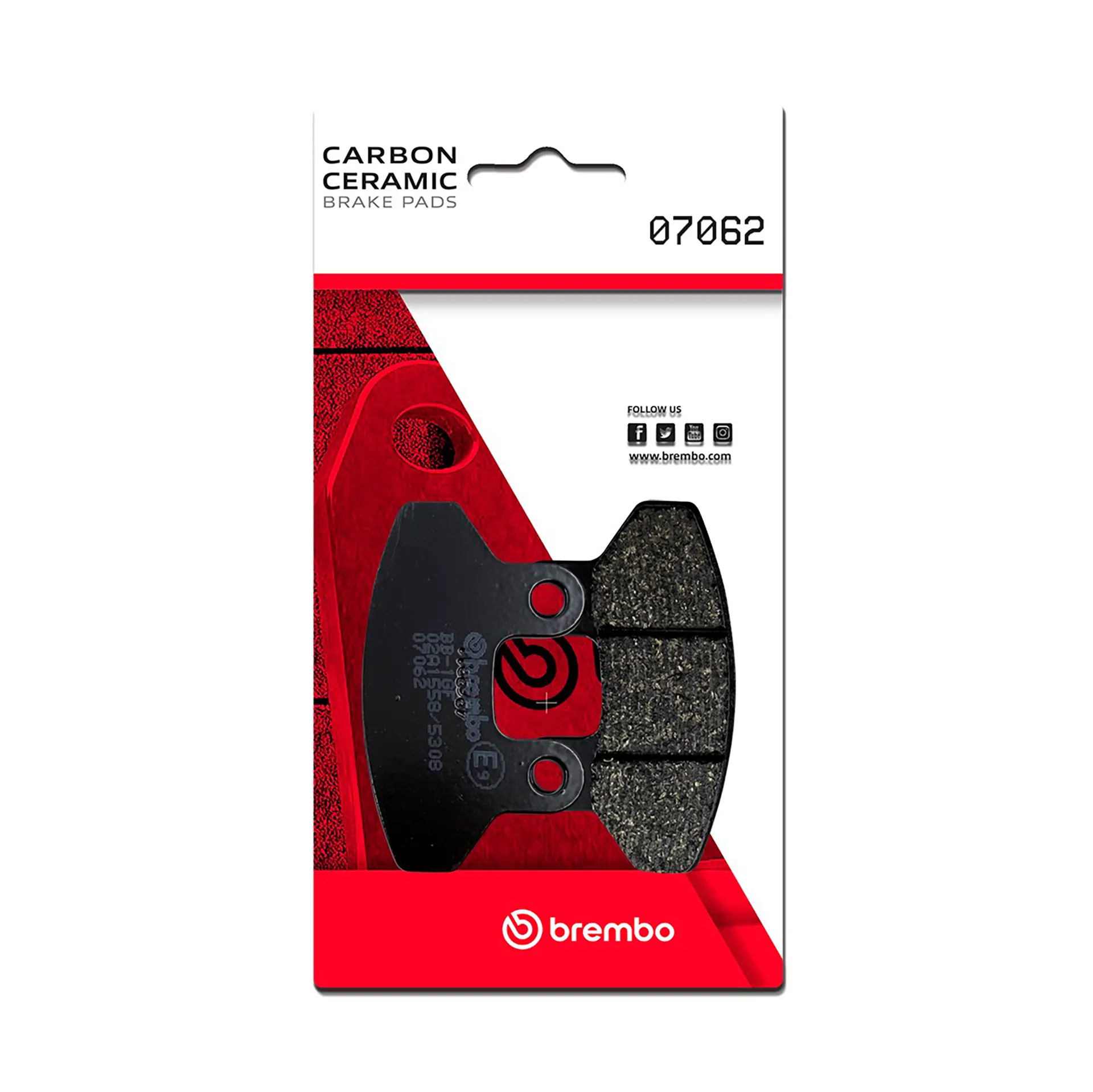 רפידות בלם קדמי אופנוע סינטר גוי רייד 125-200 EVO+S 300 - ברמבו 07062CC