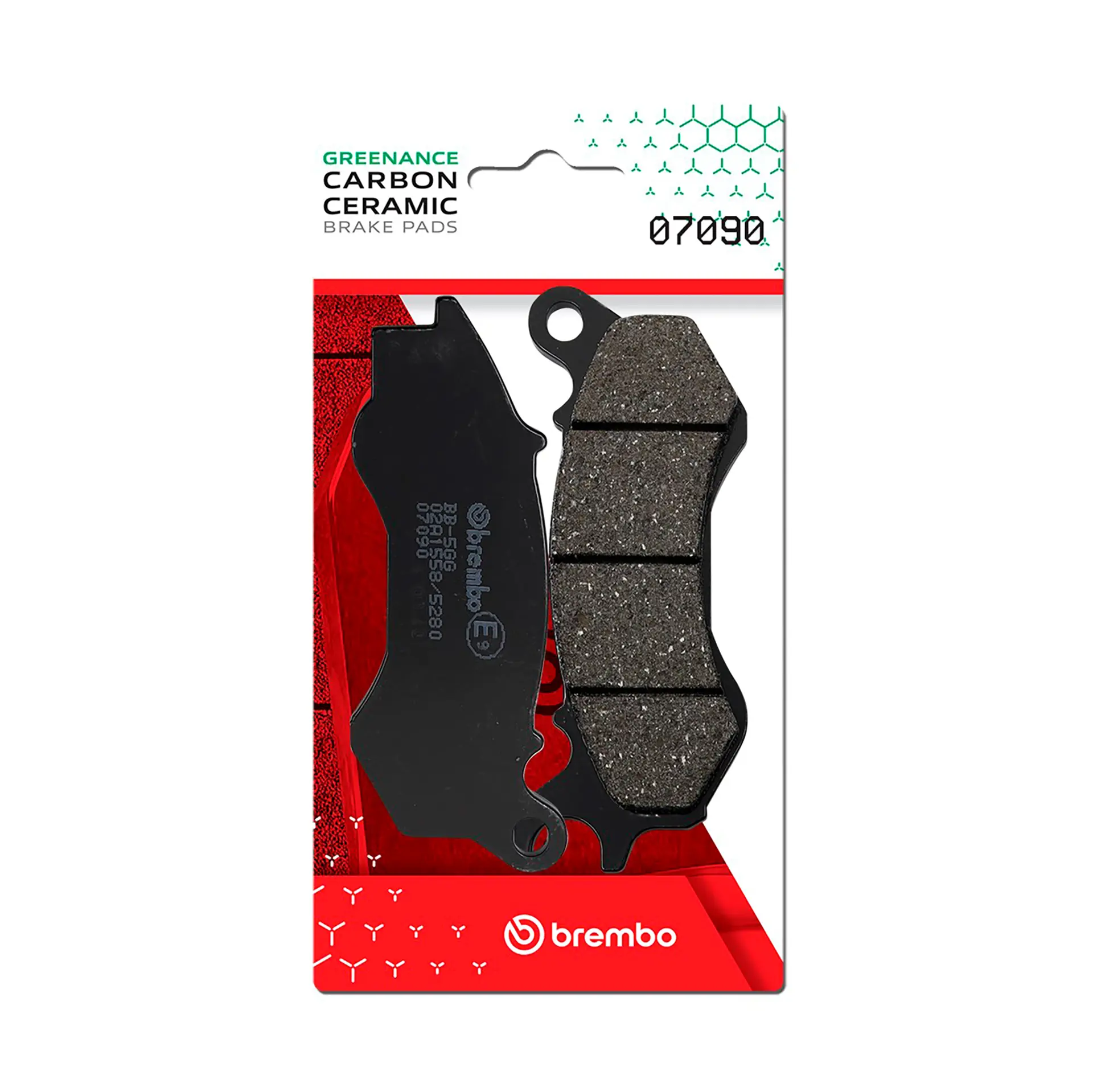 רפידות בלם קדמי הונדה VISION+PCX -2016 SH125 2014-2020 LEAD 2010-2012 - BREMBO 07090CC