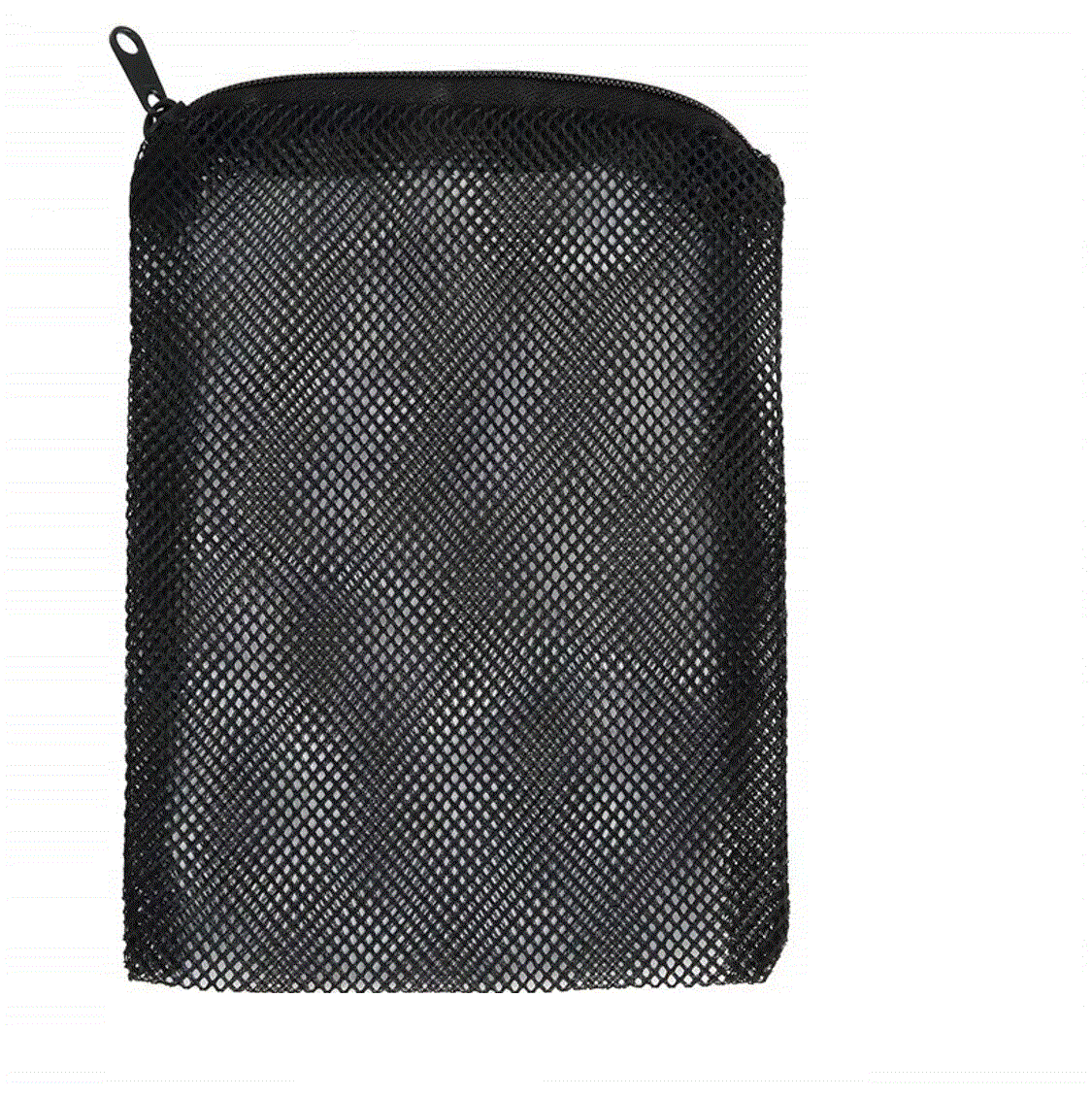שק רשת למדיה שחור 15X30 ס"מ Net Bag With zipper