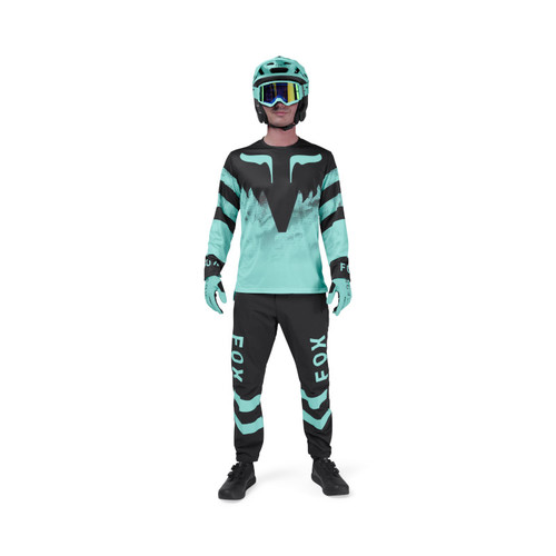 חולצת רכיבה ארוכה פוקס טורקיז - FOX RACING RANGER LS JERSEY KAIROS V26
