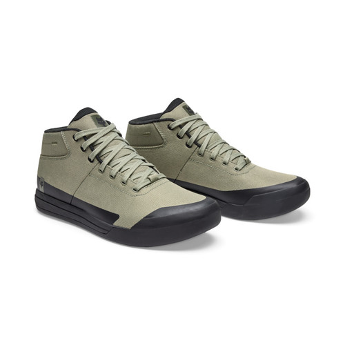 נעלי רכיבה פוקס מיד מקנבס אפור - FOX UNION CANVAS MID V26