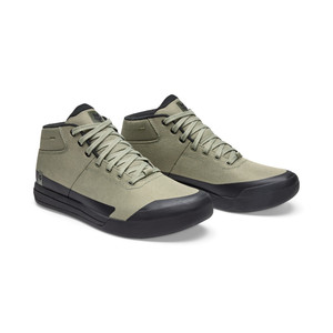 נעלי רכיבה פוקס מיד מקנבס אפור - FOX UNION CANVAS MID V26