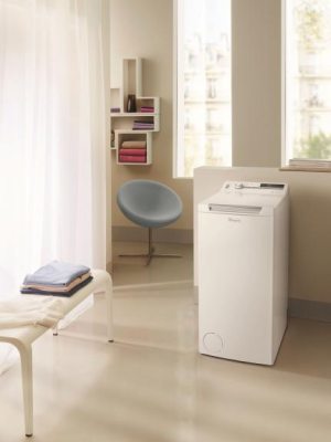 מכונת כביסה פתח עליון 7 ק"ג Whirlpool TDLR 7220 במהירות 1200 סל"ד - צבע לבן אחריות ע"י היבואן הרשמי