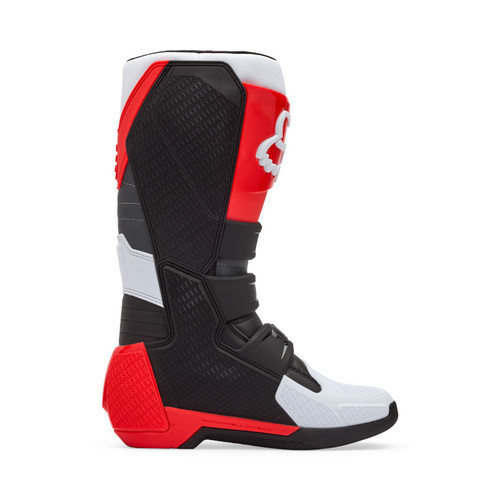 מגף רכיבה פוקס לבן / אדום -  FOX COMP BOOT V26