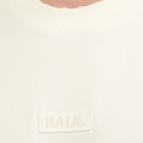חולצה BALR מידות XS-3XL לגברים בגוון שמנת