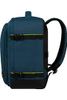 תיק גב LOW COST UNDER THE SEAT כחול כתום 38 ליטר תא מחשב