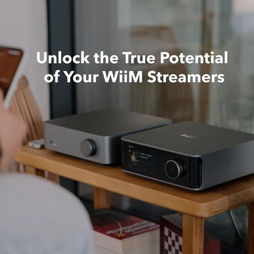 WiiM Vibelink Amp - מגבר קומפקטי מתקדם