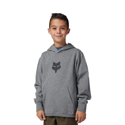 קפוצ'ון פליז ילדים פוקס אפור - FOX YTH LEGACY FLEECE PO V26