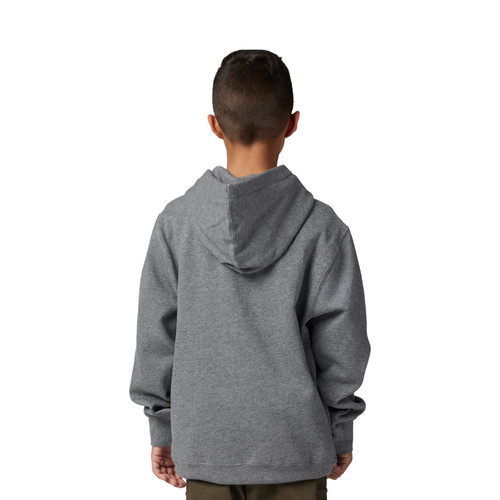קפוצ'ון פליז ילדים פוקס אפור - FOX YTH LEGACY FLEECE PO V26