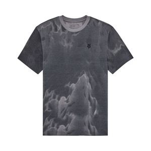 חולצת פוקס שחור -  FOX AOP SS TECH TEE V26