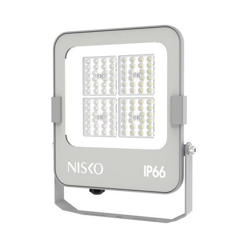 פנס הצפה אפור CONAN 50W 90° IP66 אור ניטרלי Nisko 
