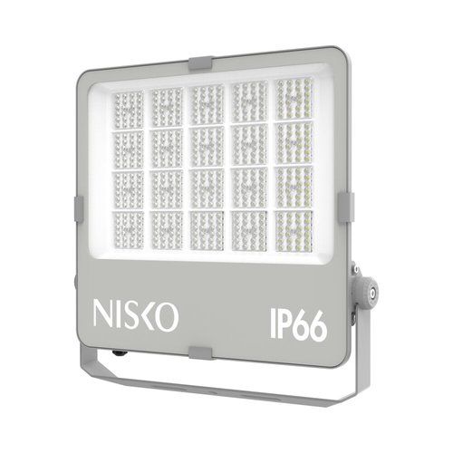 פנס הצפה אפור CONAN 300W 60° IP66 אור ניטרלי Nisko 
