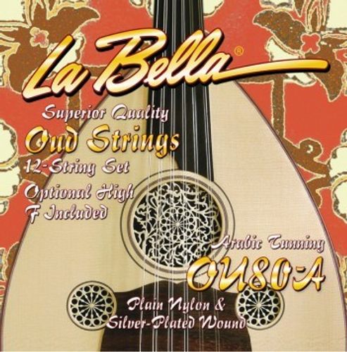 סט מיתרים לעוד כיוון ערבי LA BELLA OU80A