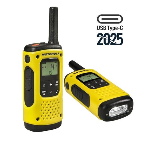 זוג מכשירי קשר מוטורולה MOTOROLA TALKABOUT T92 זמין במלאי