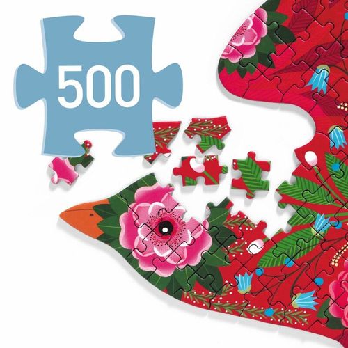 פאזל ארט 500 חלקים - ציפור