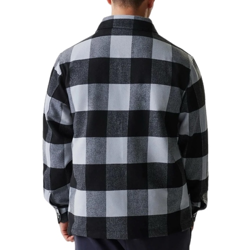 ג׳קט NEW ERA מידות S-XL לגברים בדוגמת משבצות