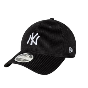 כובע NEW ERA לנשים בגוון שחור קורדרוי