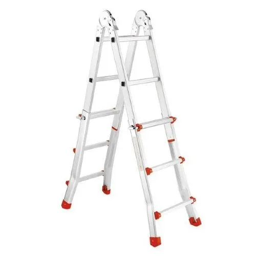 סולם טלסקופי מקצועי 4X6 (24 שלבים) KRAUSS KR-24X