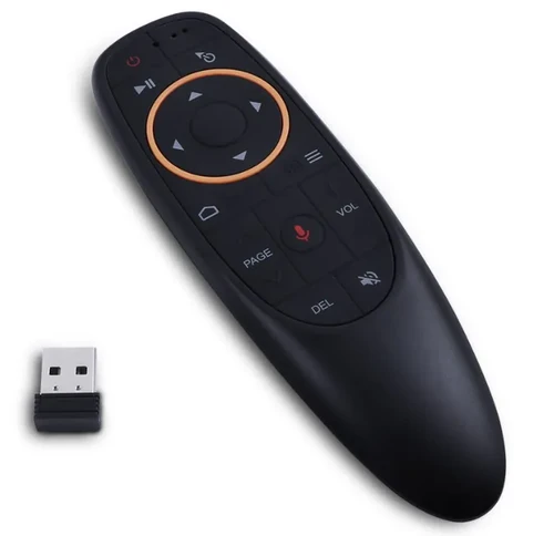 מעביר מצגות אלחוטי עם עכבר אוויר ושליטה קולית USB 2.4 GHz