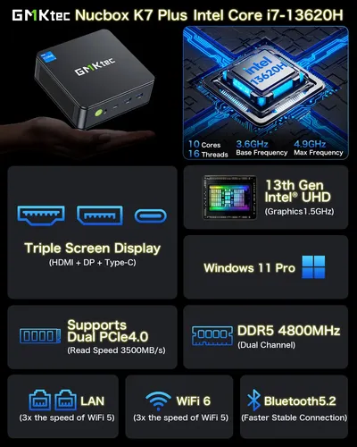 מחשב מיני - NucBox K7 Plus