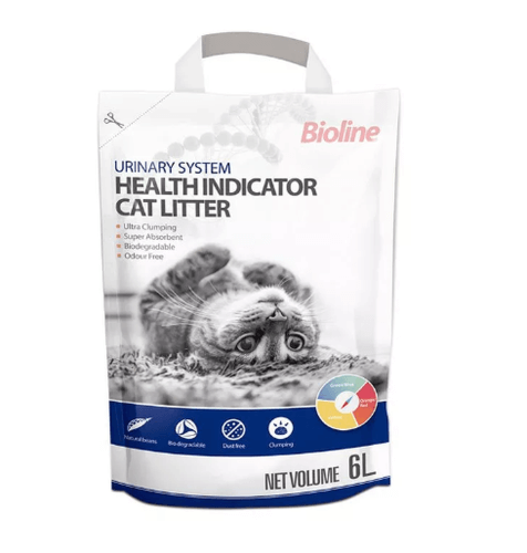 ביוליין Bioline חול טופו מתגבש אבחוני יורינרי 6 ליטר