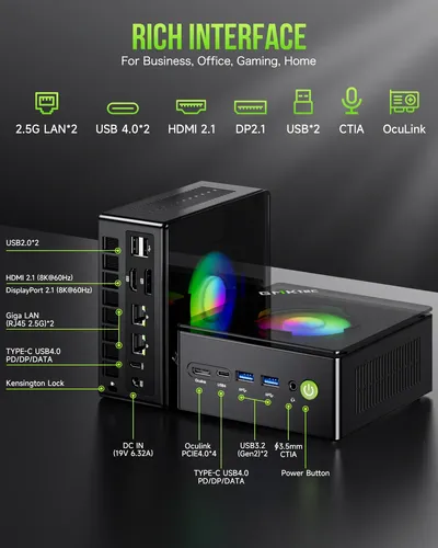 מחשב גיימינג מיני - AMD NucBox K11