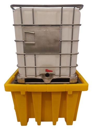 מאצרה למיכל 1000 ליטר - קוביית IBC מידות : 135*135*h90