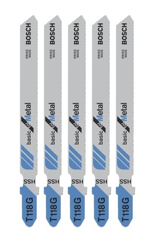 סט 5 להבי מתכת למסור אנכי BOSCH