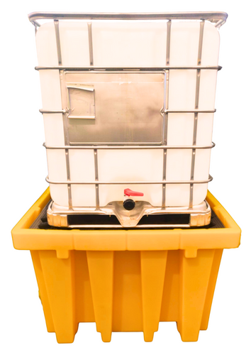מאצרה למיכל 1000 ליטר - קוביית IBC מידות : 135*135*h90
