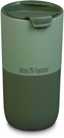 תרמוס כוס ירוק - KLEAN KANTEAN RISE 473 ML