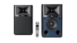 זוג רמקולים מוגברים מבית JBL דגם 4305P