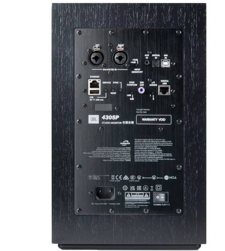 זוג רמקולים מוגברים מבית JBL דגם 4305P