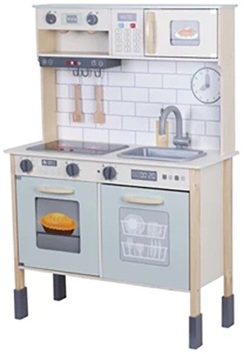 מטבח עץ אלקטרוני לילדים מבית פיט טויס