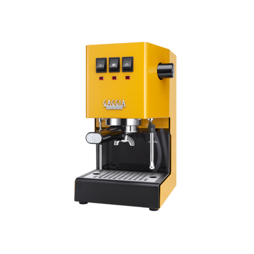 מכונת קפה ידנית GAGGIA CLASSIC E24 - צהובה
