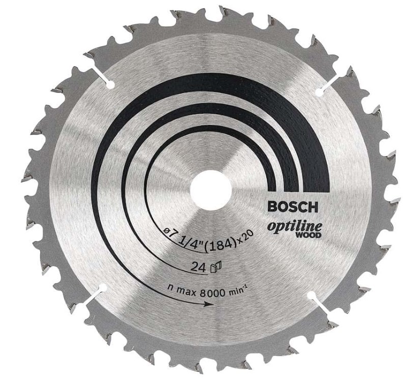 להב עגול לעץ "7.25 BOSCH