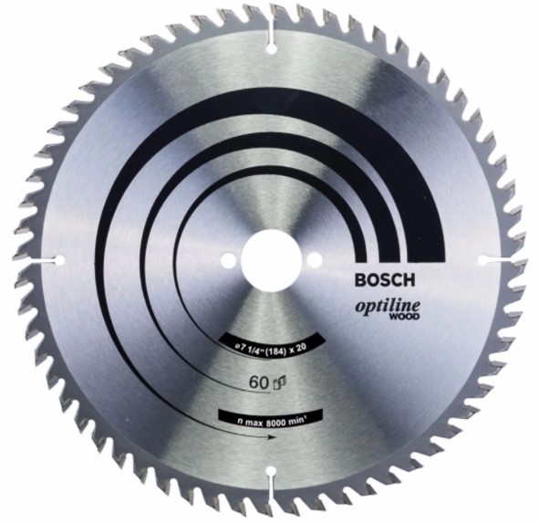 להב עגול לעץ "7.25 BOSCH
