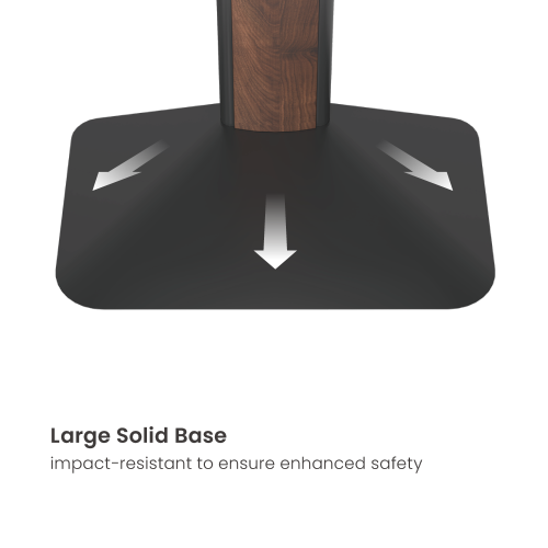  מעמד רצפתי מעוצב למסכים עד 