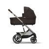 עגלת תינוק דגם באליוס Balios TS5 - צבע Chocolate Brown 