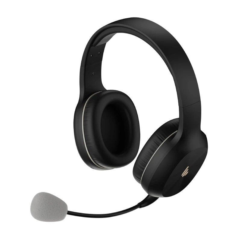 אוזניות אלחוטיות Edifier K750 Wireless Stereo Headset with Microphone - Black EDF200120b