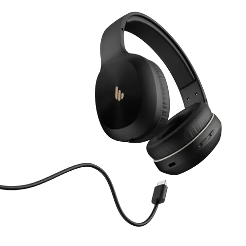  אוזניות אלחוטיות  Edifier K750 Wireless Stereo Headset with Microphone - Black EDF200120b