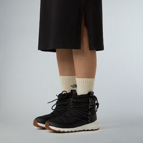 נעלי חורף מבודדות לנשים Thermoball™ Waterproof Lace-Up WP Black/Gardenia White
