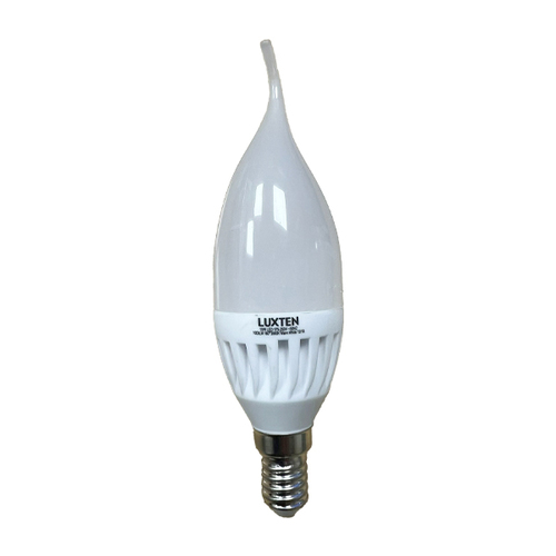 נר טיפה W.L E14 10W LED חלבי