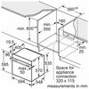 תנור בנוי 60 ס"מ BOSCH HBA534EB3 סדרה 4