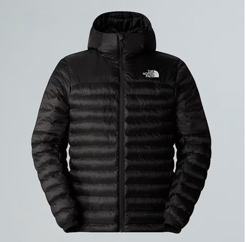 מעיל פוך סינתטי לגברים Terra Peak Hooded Jacket Black
