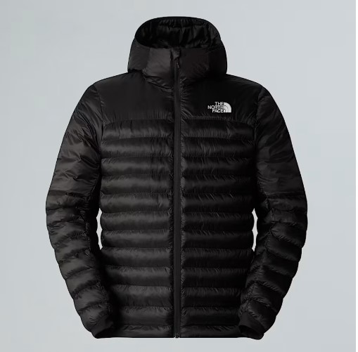 מעיל פוך סינתטי לגברים Terra Peak Hooded Jacket Black