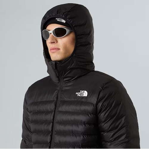 מעיל פוך סינתטי לגברים Terra Peak Hooded Jacket Black