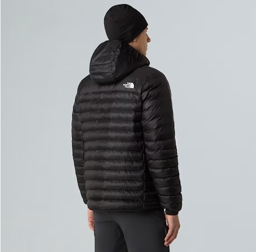 מעיל פוך סינתטי לגברים Terra Peak Hooded Jacket Black